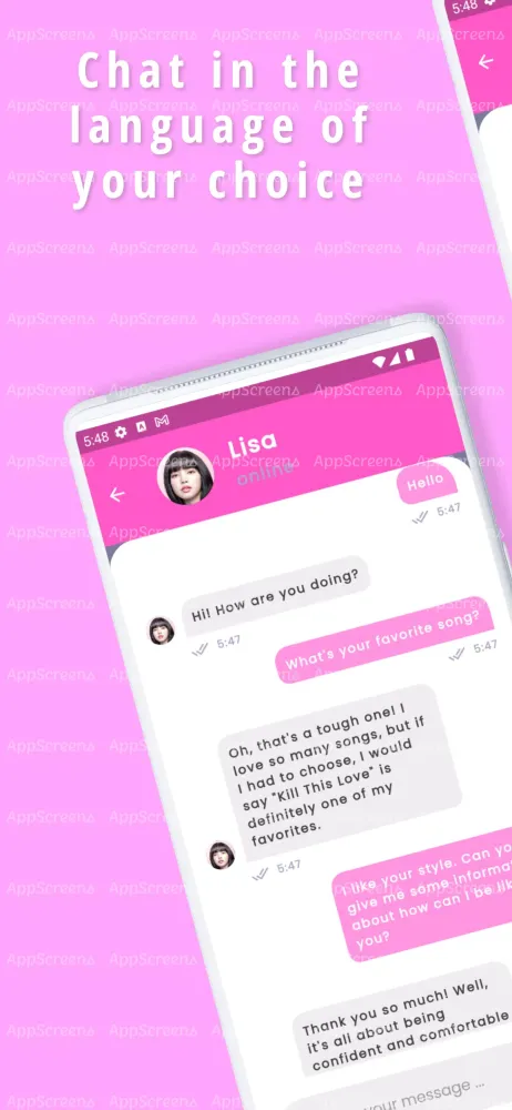 Chat with Blackpink Screenshots