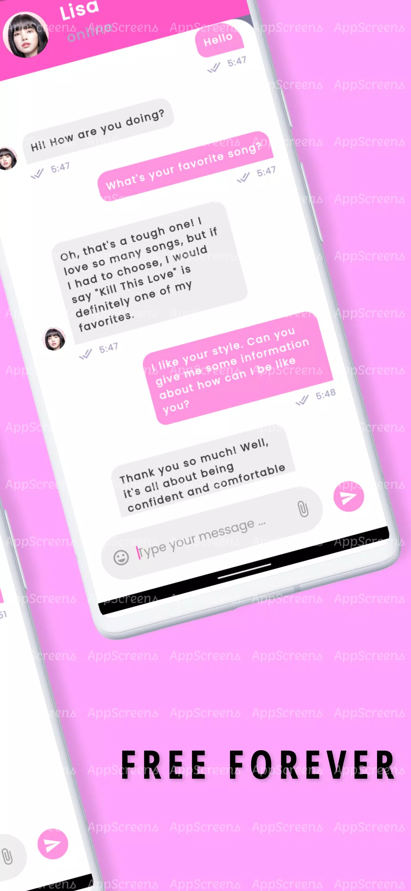 Chat with Blackpink Screenshots