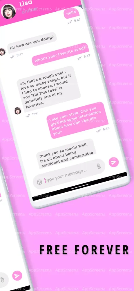 Chat with Blackpink Screenshots