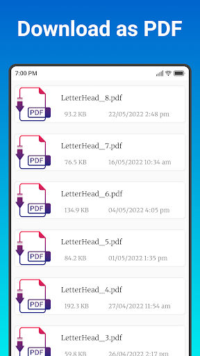 Letterhead Maker Screenshots