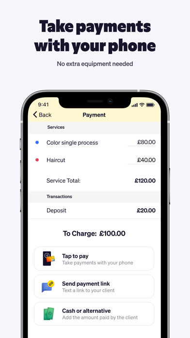 Goldie: Appointment Scheduler Screenshots