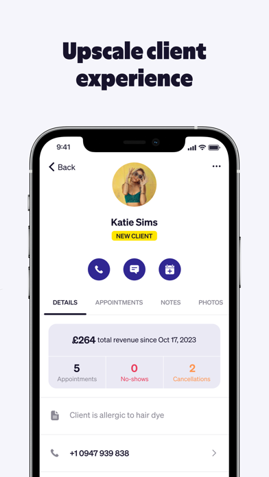 Goldie: Appointment Scheduler Screenshots