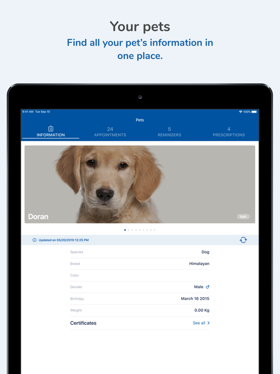 Brandon Lakes Animal Hospital iPad স্ক্রিনশট