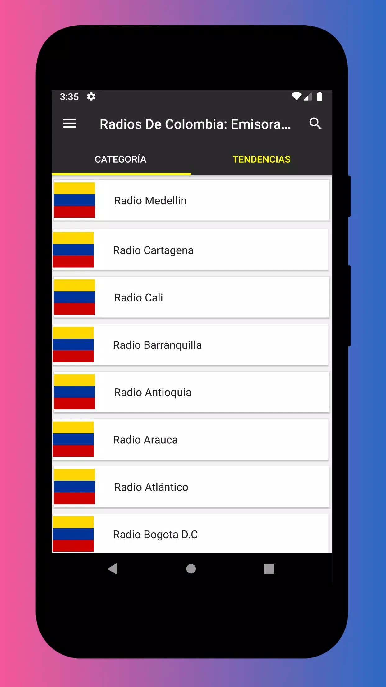 Radio Colombia - Radio AM & FM स्क्रीनशॉट