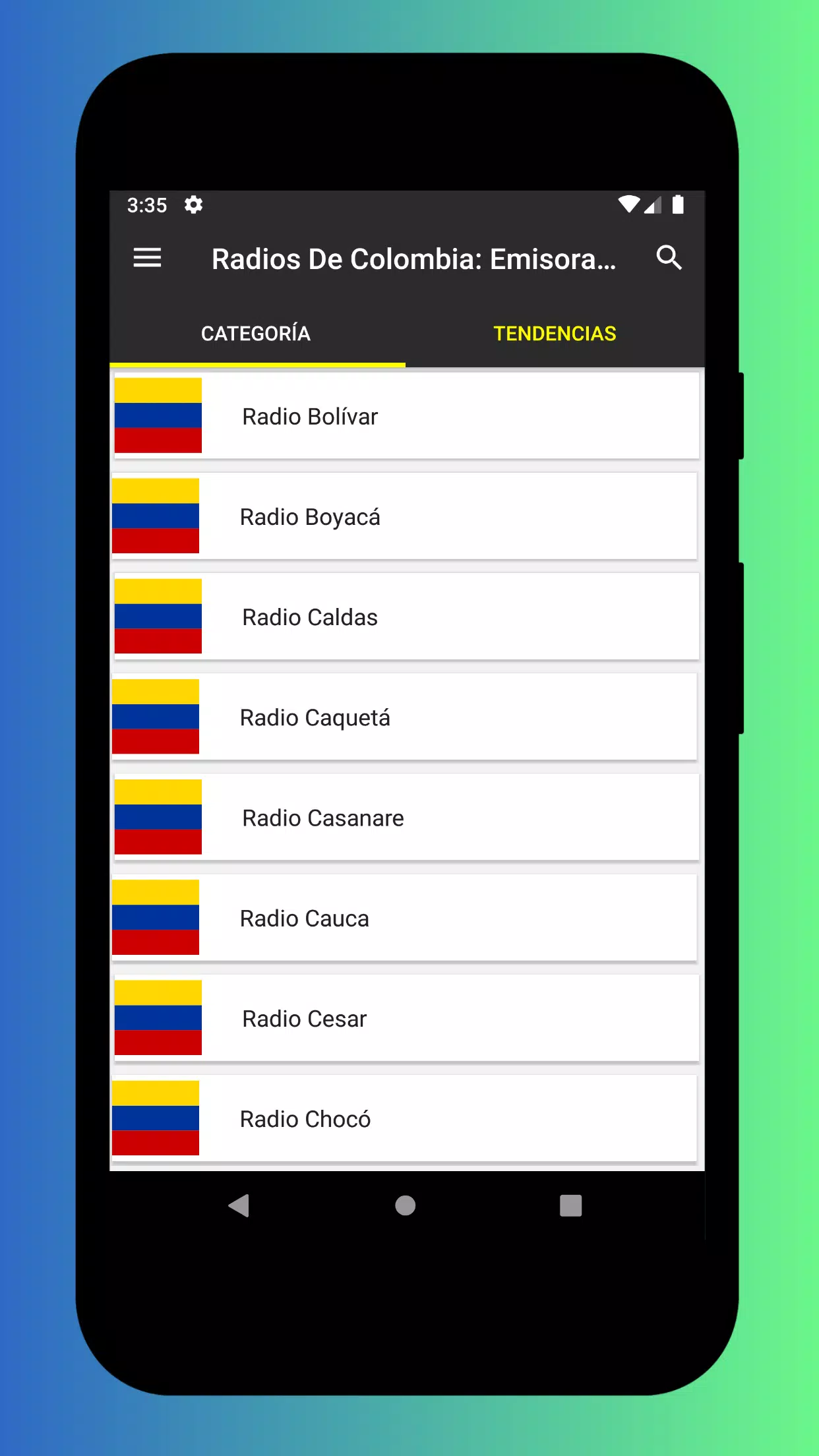 Radio Colombia - Radio AM & FM स्क्रीनशॉट