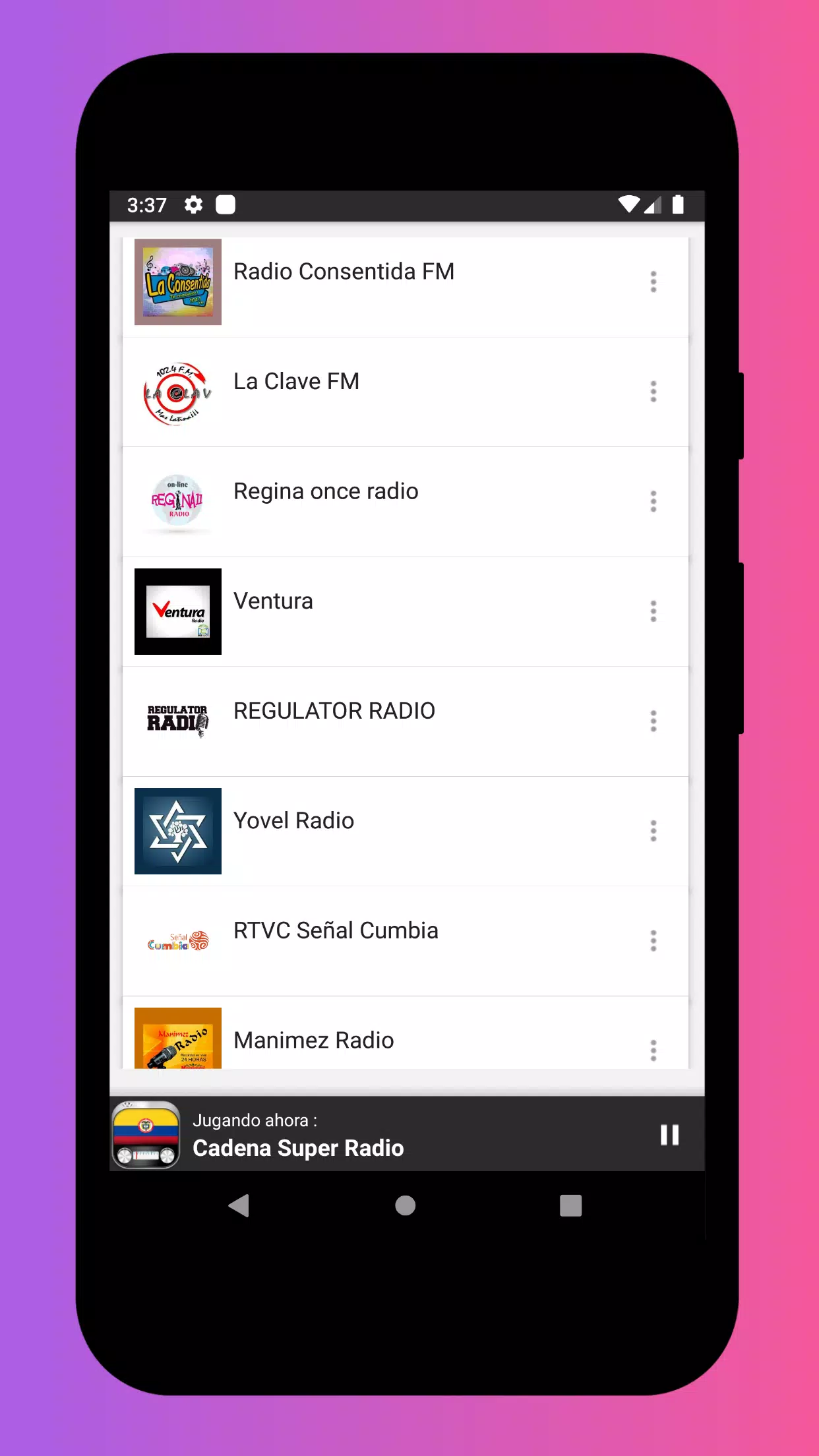 Radio Colombia - Radio AM & FM स्क्रीनशॉट