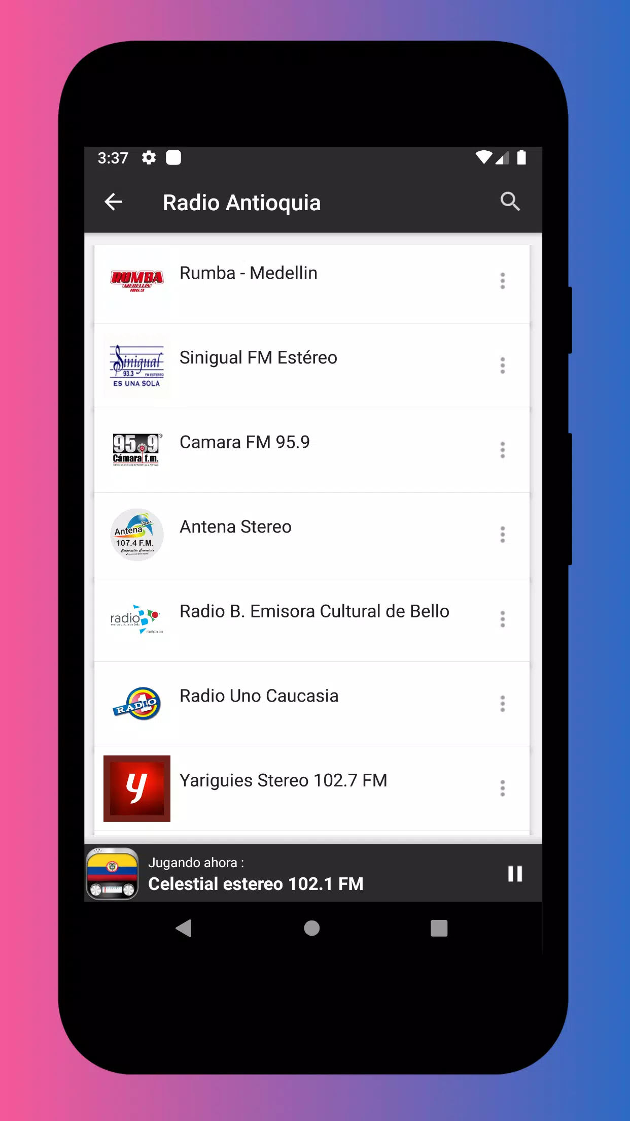 Radio Colombia - Radio AM & FM स्क्रीनशॉट