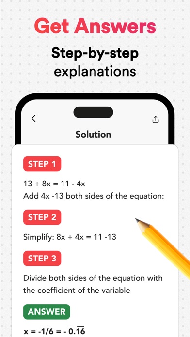 AI Homework Helper・Math Solver स्क्रीनशॉट