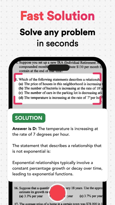 AI Homework Helper・Math Solver स्क्रीनशॉट