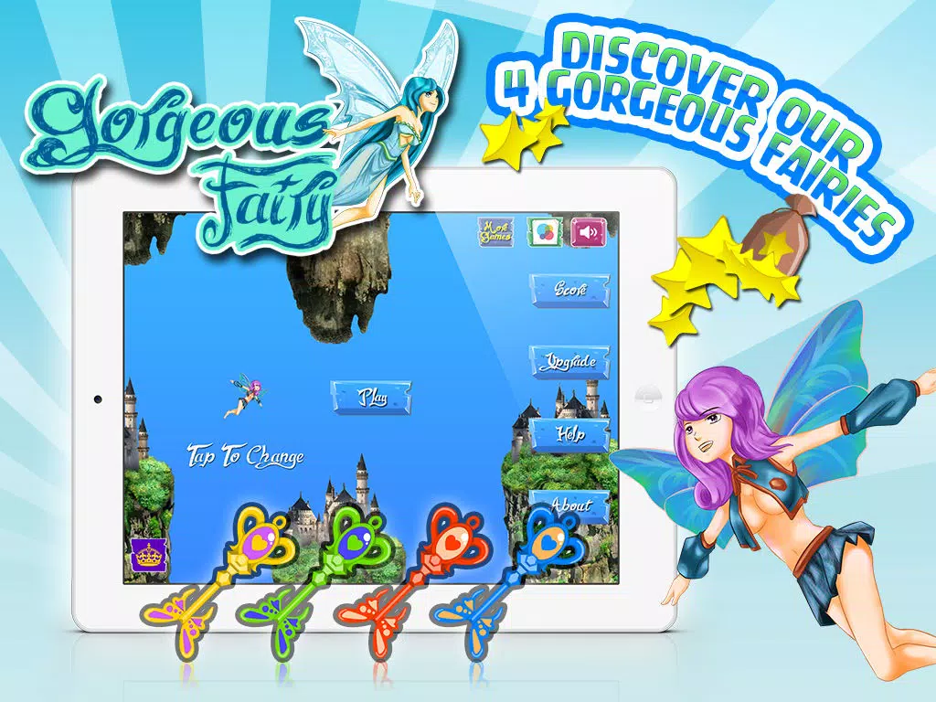 Zrzuty ekranu Gorgeous Fairy: Fairies and Fantasy iPad 