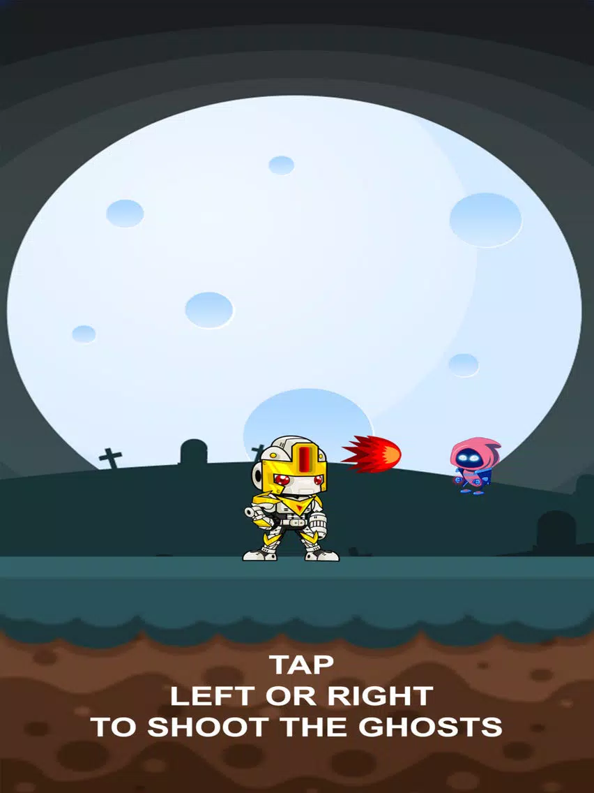 Cemetery Ghost Game iPad  स्क्रीनशॉट