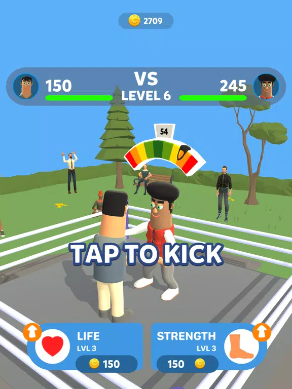 Tangkapan skrin Nuts Kicker iPad 