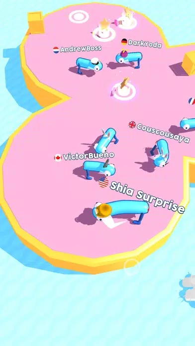 Captures d'écran de Wiggle Battle