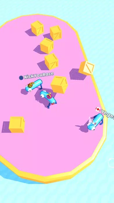 Captures d'écran de Wiggle Battle