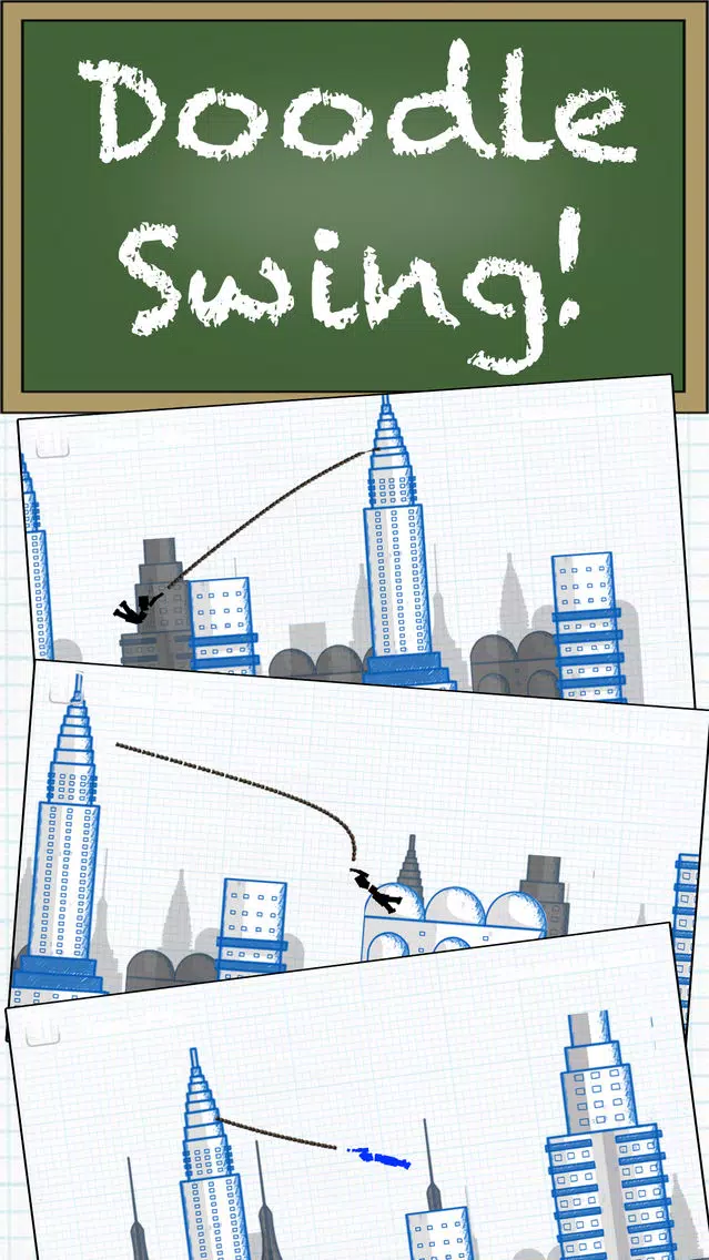 Doodle Swing – High Flying Swinging Adventure Screenshots