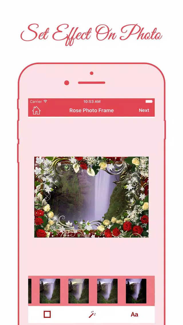 Rose Photo Frames: Flower Photo Frame Editor PRO Screenshots