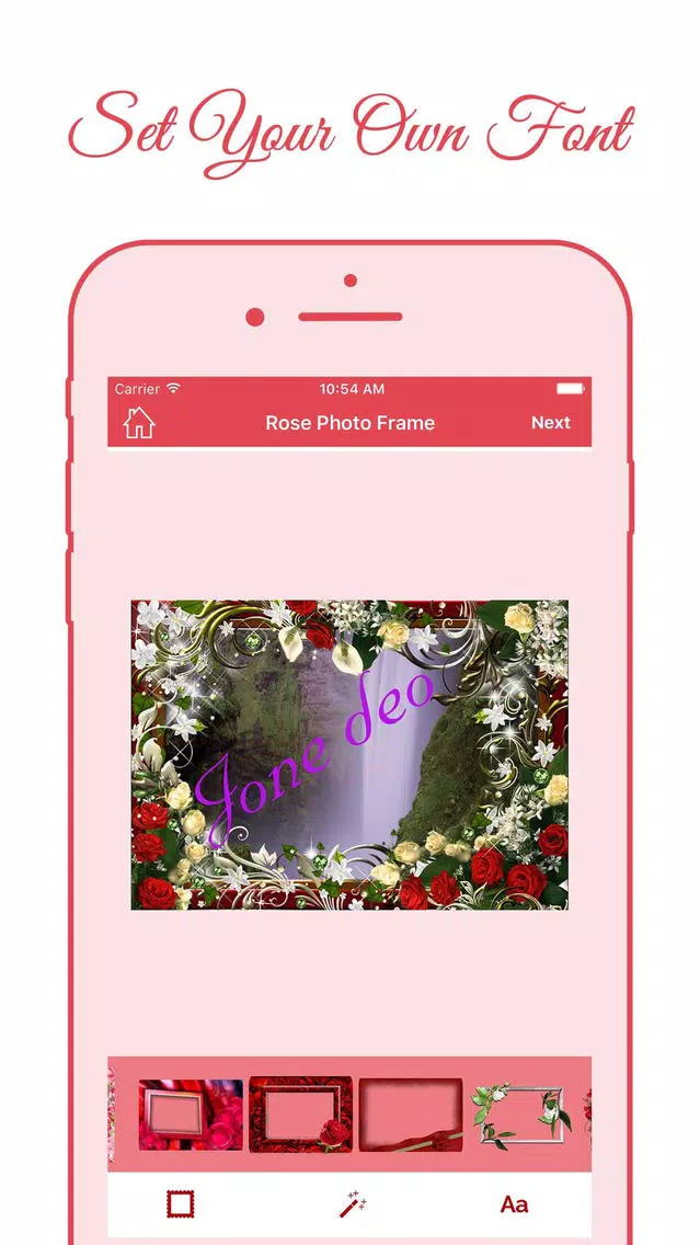 Rose Photo Frames: Flower Photo Frame Editor PRO Screenshots