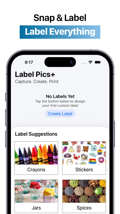 Label Pics+ Screenshots