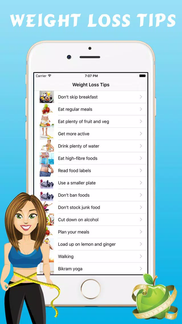 Weight Loss Tips - Diet Secrets, Yoga, Workouts Screenshots