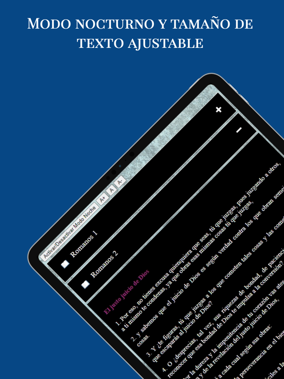 La Biblia de Jerusalén iPad Screenshots