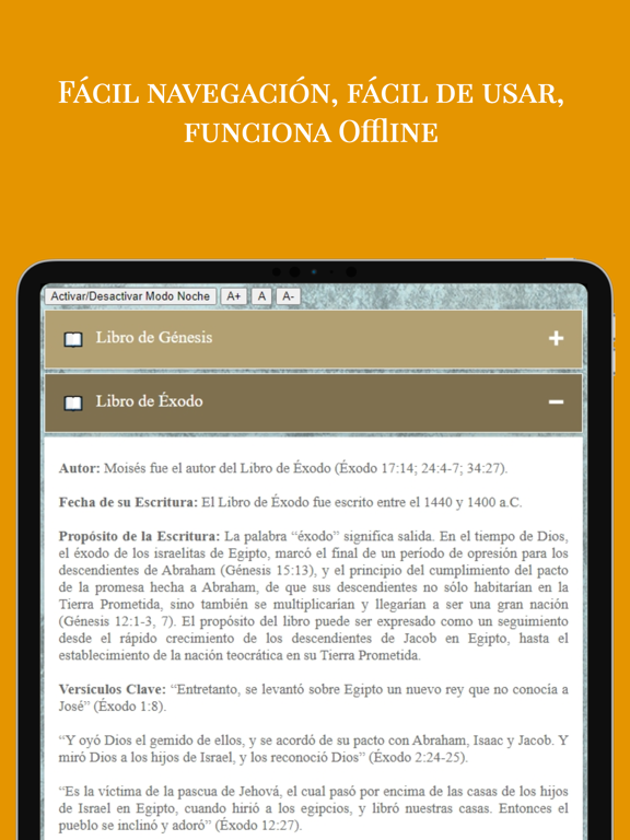 La Biblia de Jerusalén iPad Screenshots