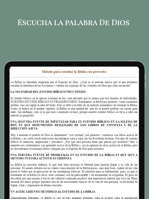 La Biblia de Jerusalén iPad Screenshots