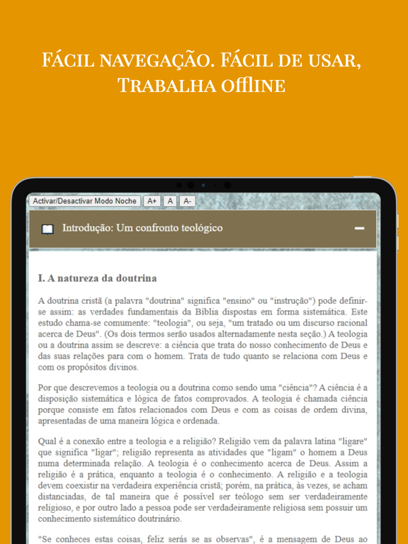 Teologia Bíblica e Sistemática iPad Screenshots
