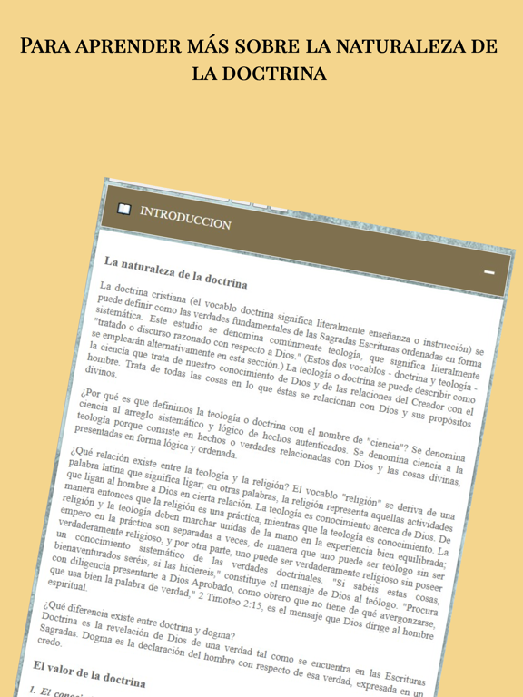Teología Bíblica Sistemática iPad Screenshots