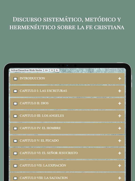 Teología Bíblica Sistemática iPad Screenshots