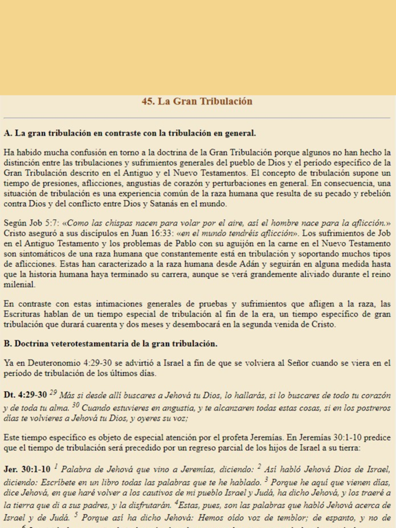 Teología Bíblica Sistemática iPad Screenshots