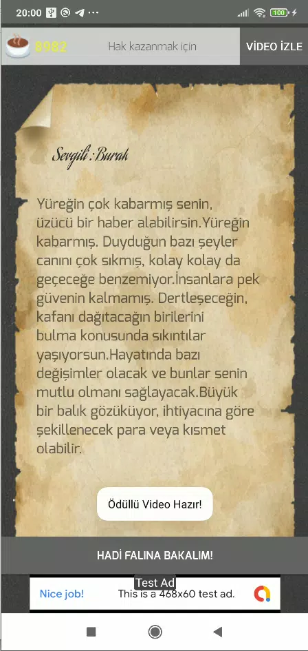 Falcı kız - Kahve Falı Bacınız Screenshots