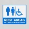 Rest Areas with Restrooms USA