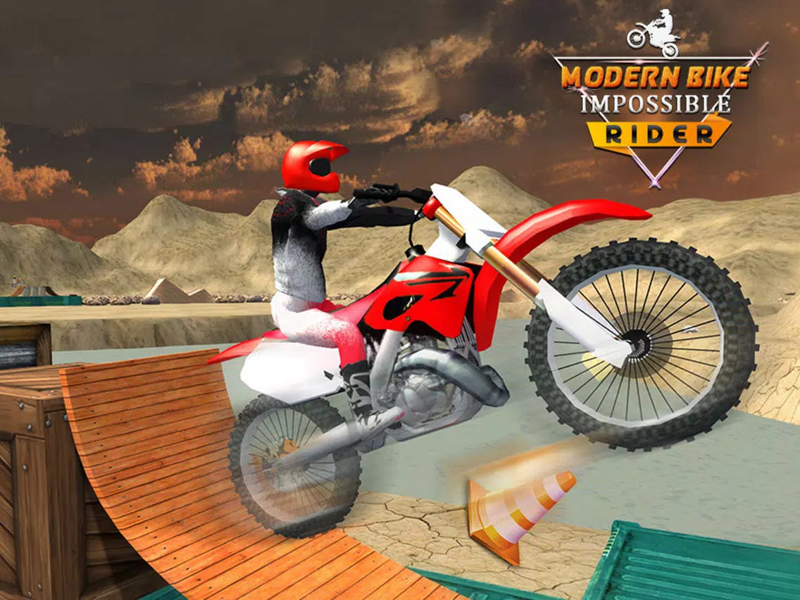 Modern Bike Impossible Rider iPad  Screenshots