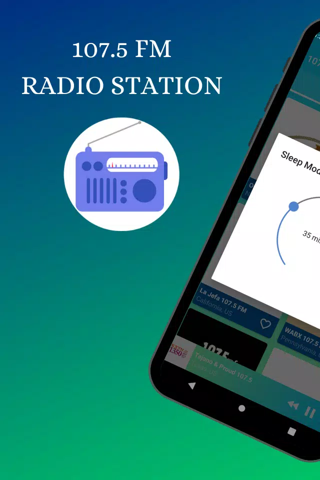 107.5 FM Radio Station Online Screenshots