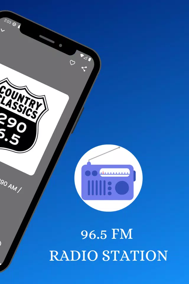 96.5 FM Radio Station Online Screenshots