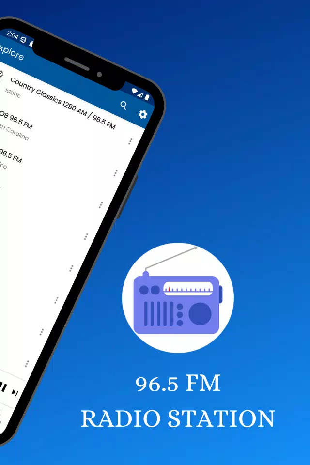 96.5 FM Radio Station Online Screenshots