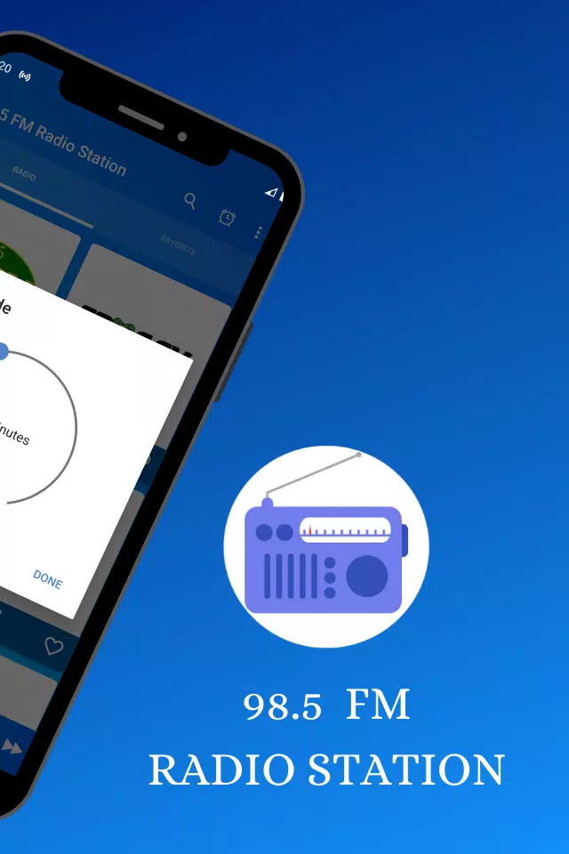 98.5 FM Radio Station Online Screenshots