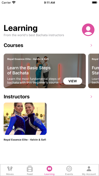 Bachata Dance App Screenshots
