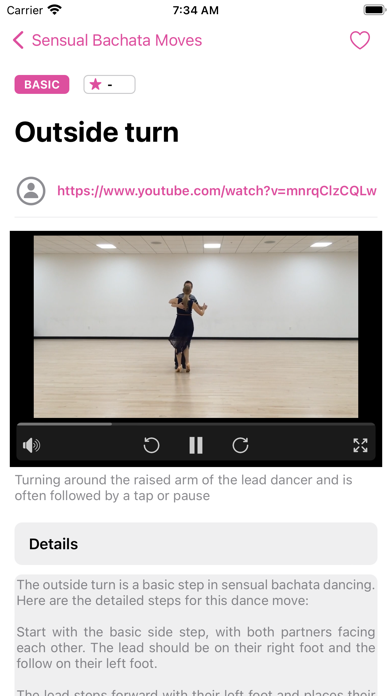 Bachata Dance App Screenshots
