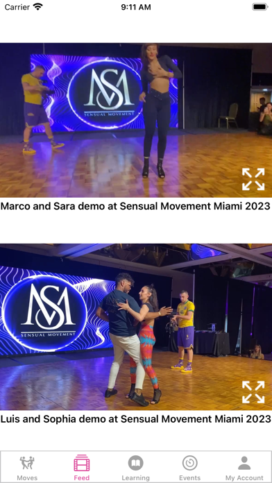 Bachata Dance App Screenshots