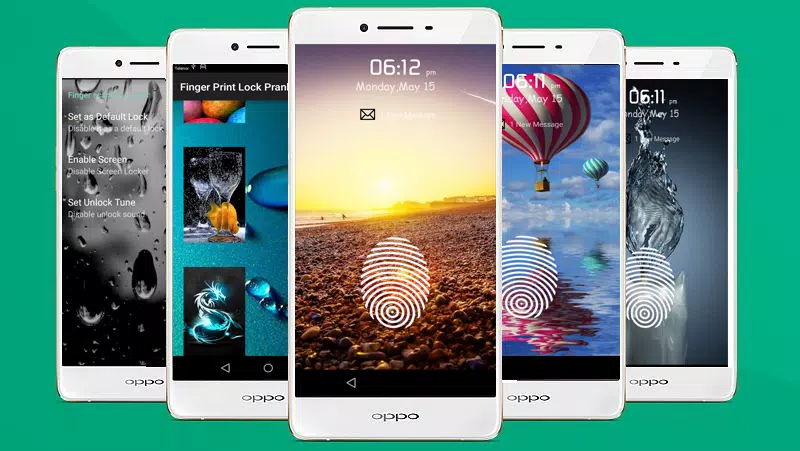 fingerprint scanner lock prank Screenshots
