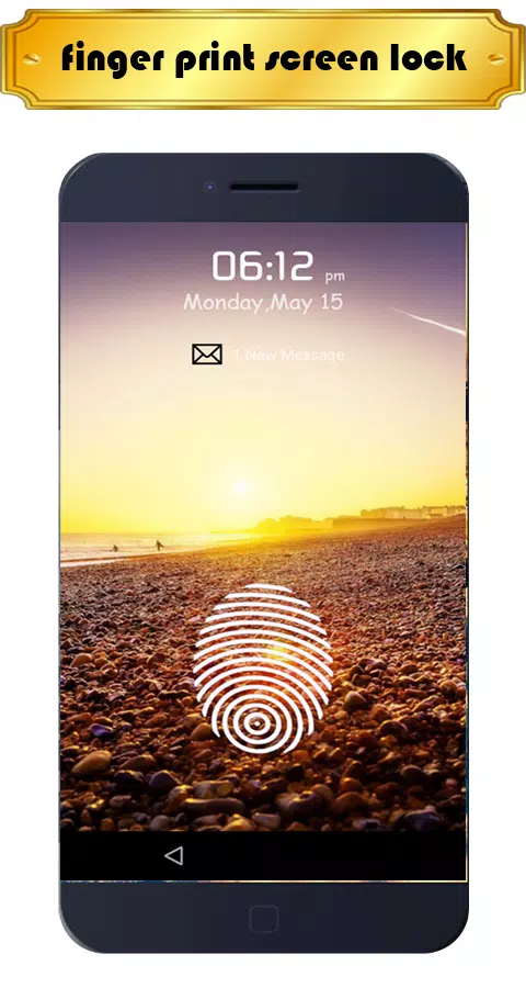 fingerprint scanner lock prank Screenshots
