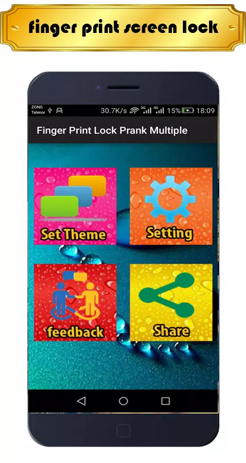 fingerprint scanner lock prank Screenshots