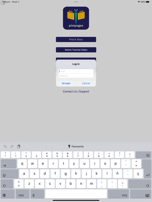 Pixipages iPad Screenshots