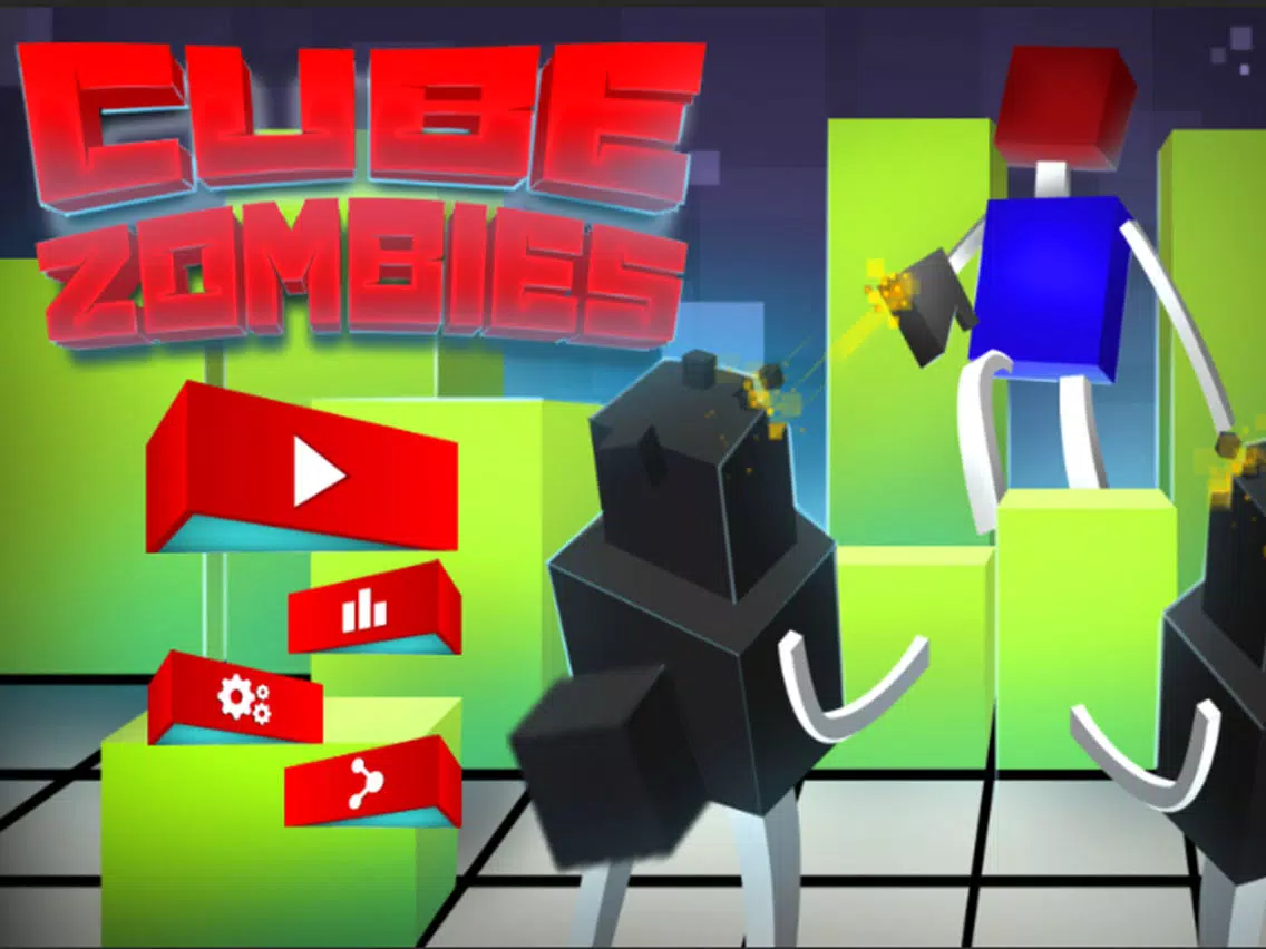 Tangkapan layar Cube Zombie: Ultimate Warrior iPad 