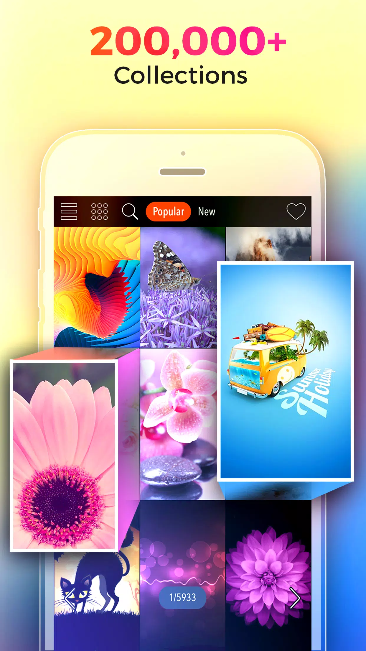 Kappboom - Cool Wallpapers & B Screenshots