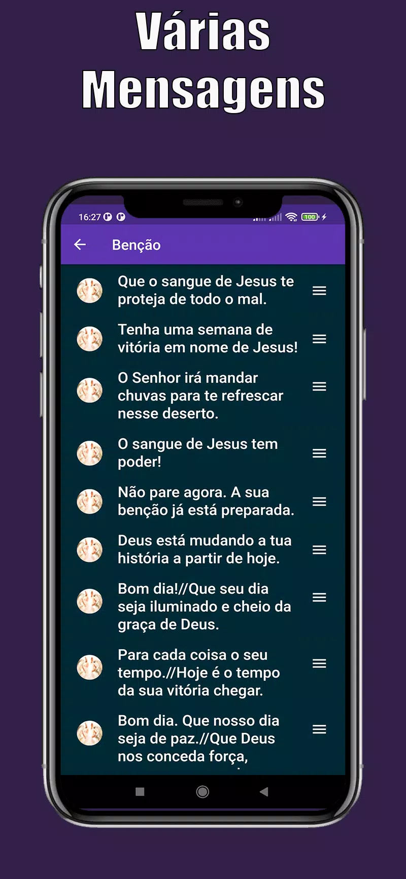 Mensagens e Imagens Evangélica应用截图