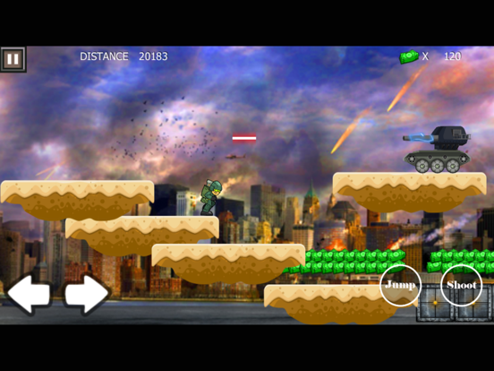 Strike war - commando vs modern army in frontline iPad  Screenshots