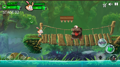 little rabbit shooting monster in the island Screenshots