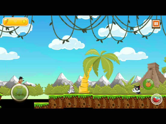 ภาพหน้าจอของ the little rabbit jump & run in island iPad 